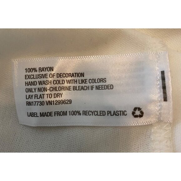 Xhilaration Womens Boho Embroidered White Tunic Dress Top Long Sleeve Medium - Picture 4 of 9